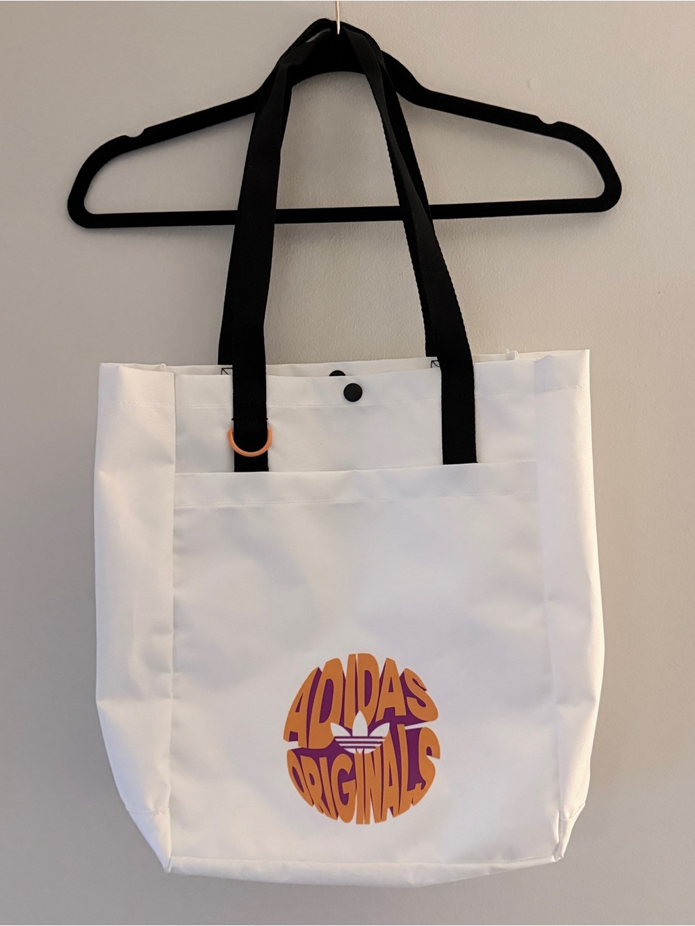 Adidas Originals Retro White Tote Gym Utility Bag Unisex